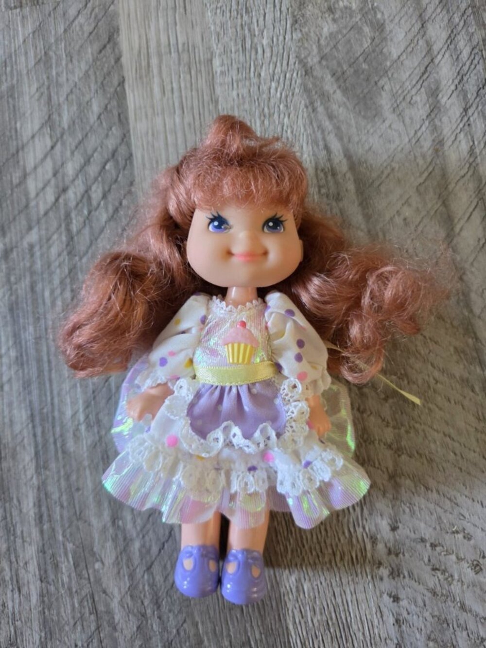 Mattel Cherry Merry Muffin Bubblegum Becky Doll Vintage 1989 Toy 6.5"